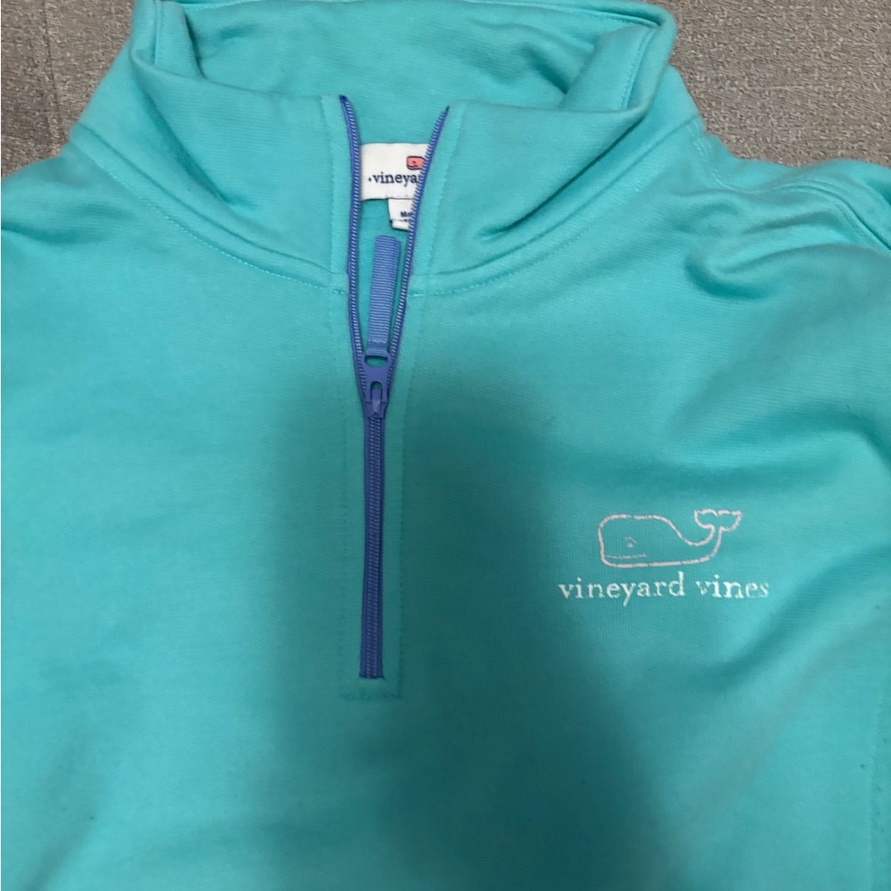 Vineyard Vines Teal Pullover - image 2